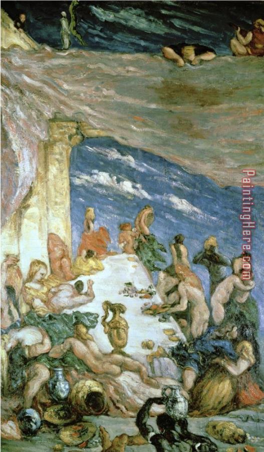 Paul Cezanne The Orgy C 1866 68 Oil on Canvas